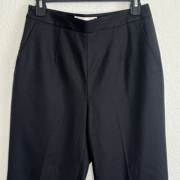 The Tailory New York X BHLDN Westlake Suit Pant Size 10 Black Trousers New j11 - Picture 6 of 9